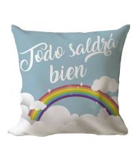 Cojín personalizado "Todo saldrá bien"