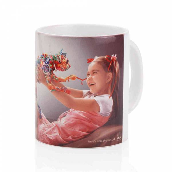Taza personalizada con foto de niña Taza personalizada con foto de niña