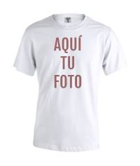 Camiseta adulto "Keya" 130g/m2 personalizada con foto